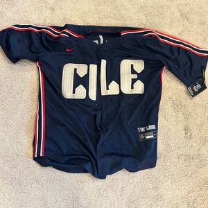 Men’s large City Connect Cleveland Guardians Ramirez Jersey
